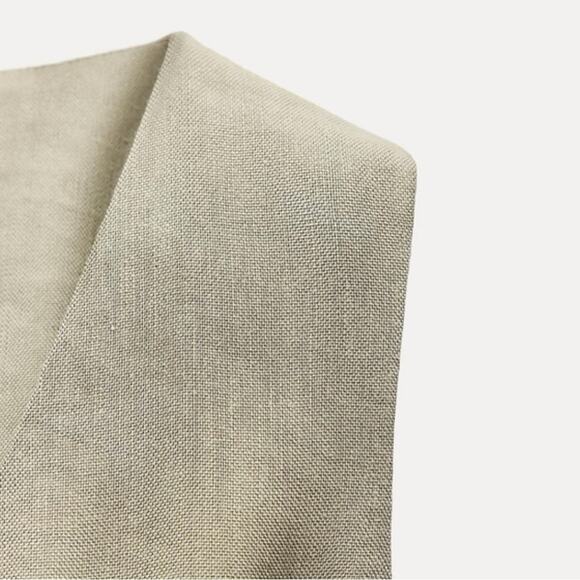 Zara Linen Midi Dress - Picture 7 of 7